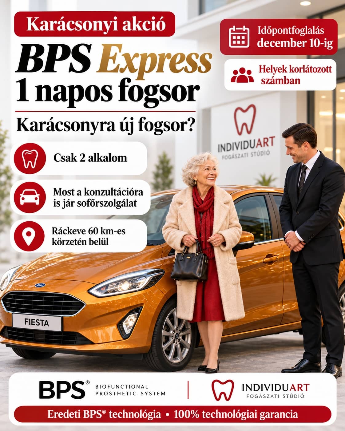 BPS Express Karácsonyi akció  - Individuart Műfogsor